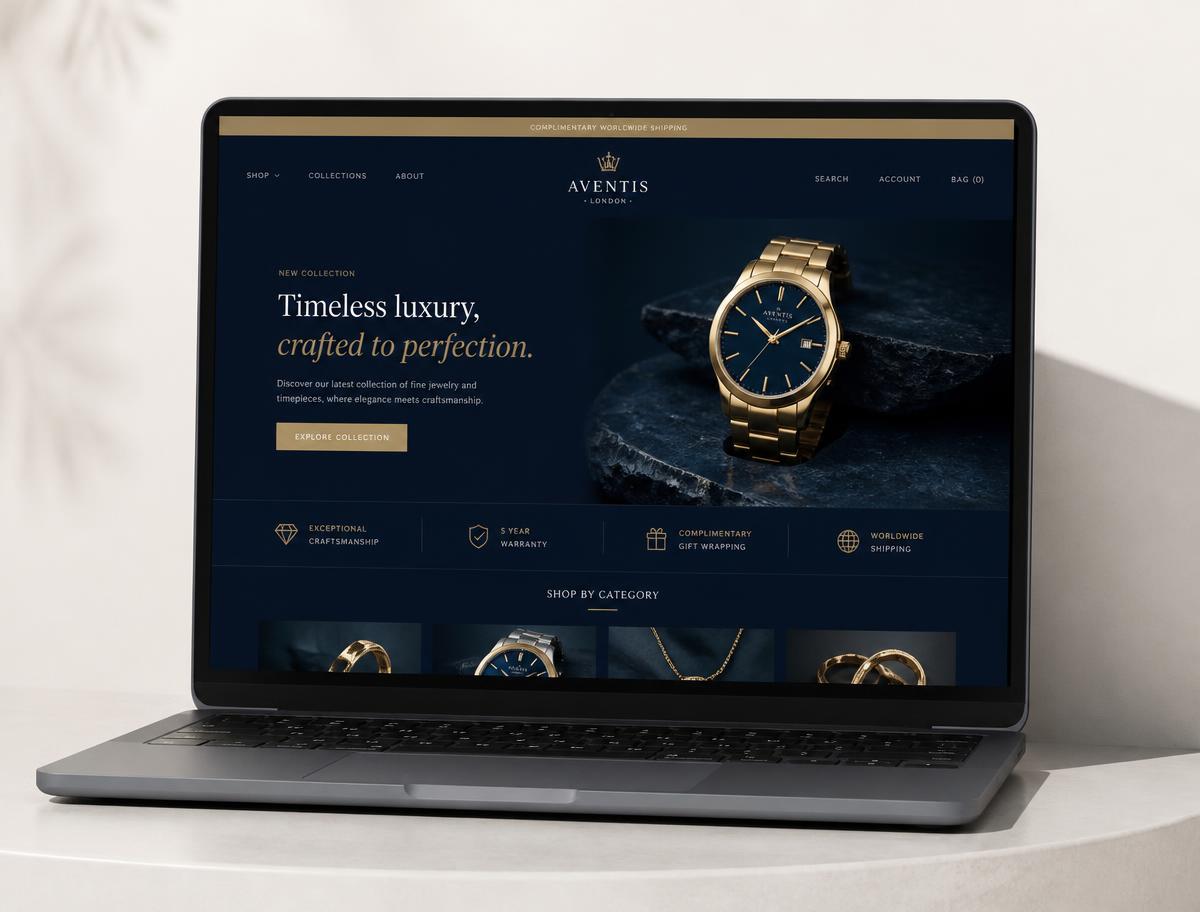 Boutique de luxe internationale — Aventis London